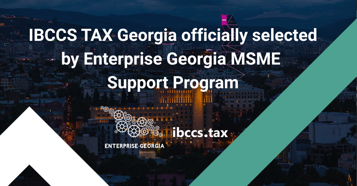 Enterprise Georgia Support Program Accounting and Tax