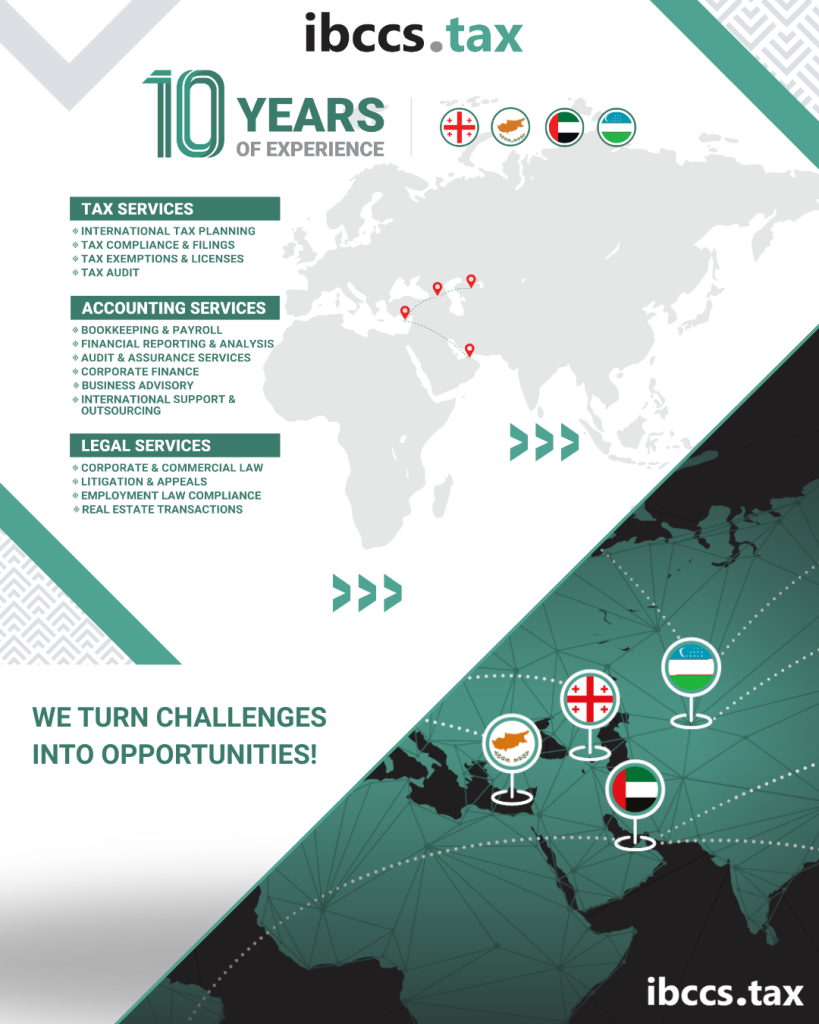 Tax Advisor and Corporate Services Cyprus UAE Georgia Uzbekistan