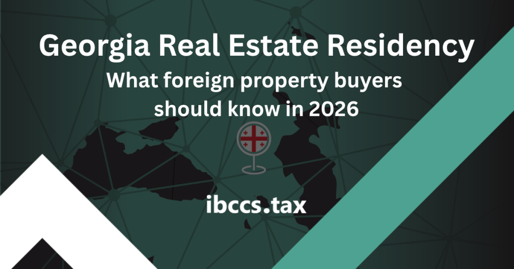 Georgia real estate residency in 2026
