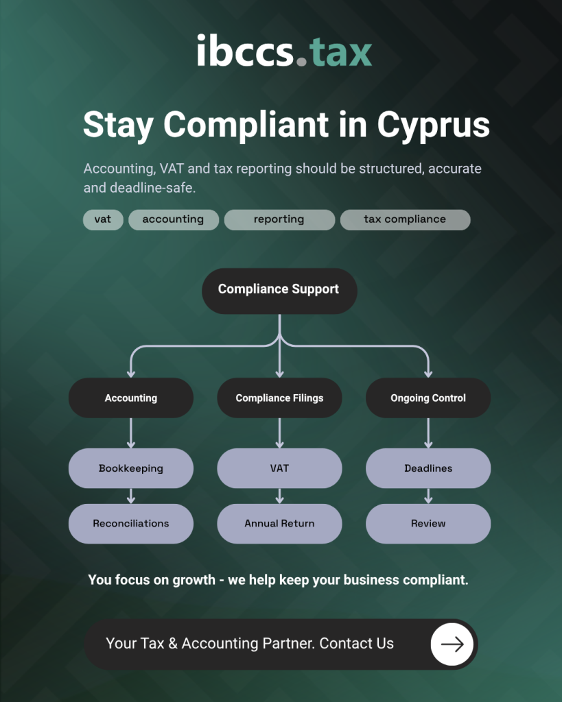 Cyprus tax and Accounting compliance