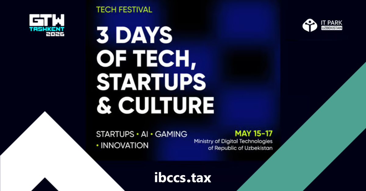 Global Tech Weekend Tashkent 2026 IBCCS TAX