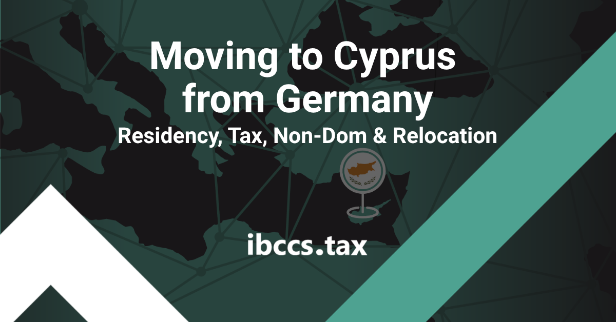 moving to Cyprus from Germany