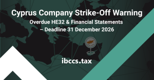 Cyprus company strike-off 2026 warning for overdue HE32 Annual Returns and Financial Statements